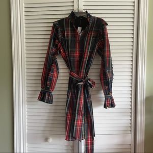 J.Crew Plaid Dress Size XXS